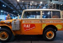 Apulia ( South Italy ): when the Fiat Campagnola was unveiled at the Fiera del Levante.